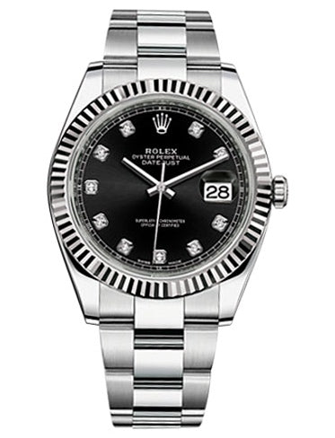 Rolex Datejust 41mm Stainless Steel Mens Watch